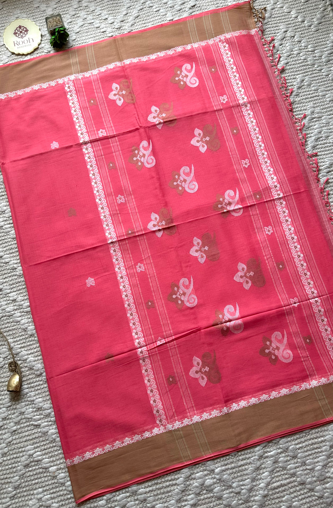 BENGAL PHULIA HANDLOOM COTTON SAREE-049