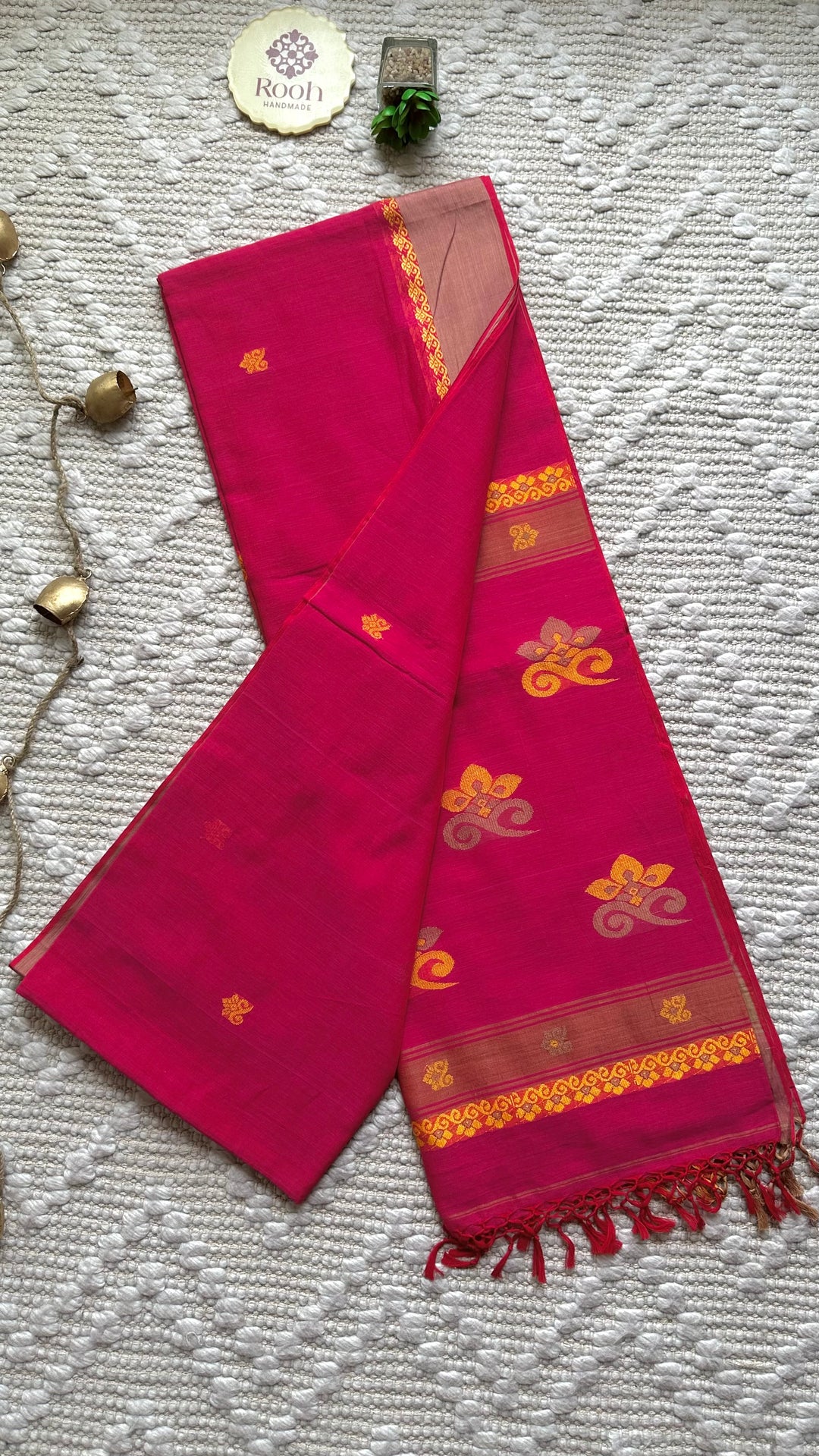 BENGAL PHULIA HANDLOOM COTTON SAREE-048