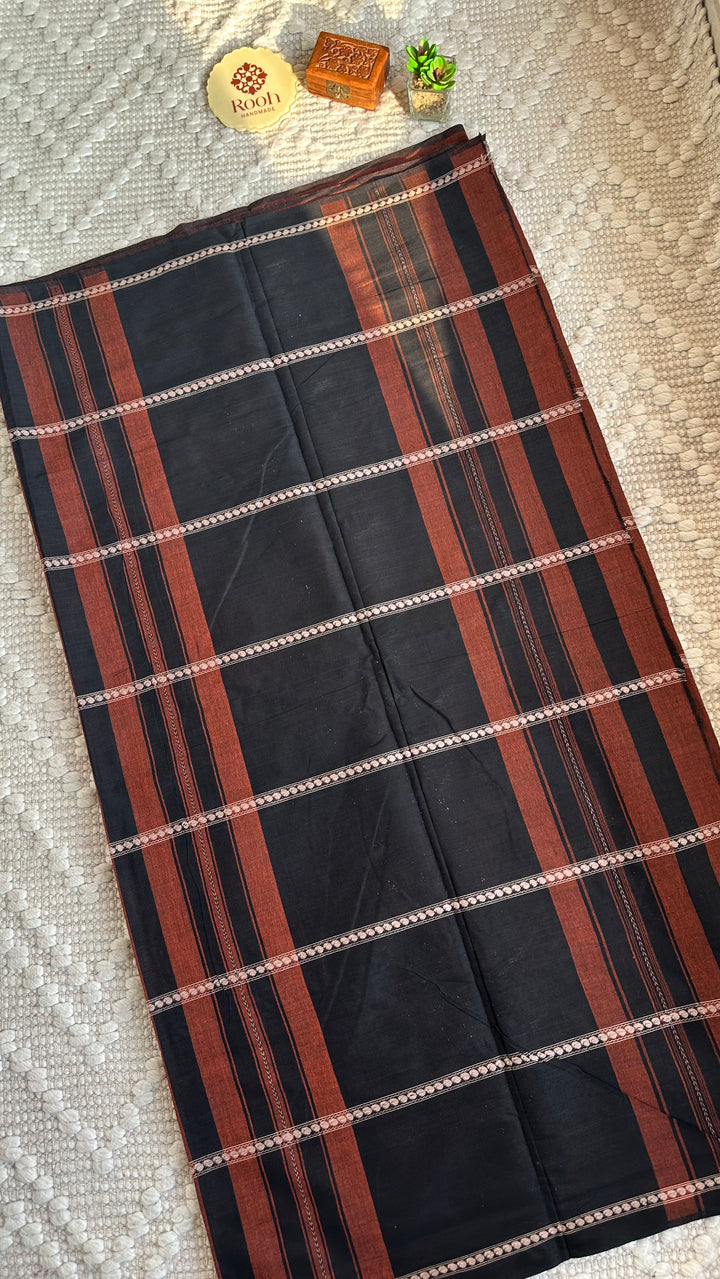 DHANIAKHALI BENGAL HANDLOOM COTTON SAREE-040