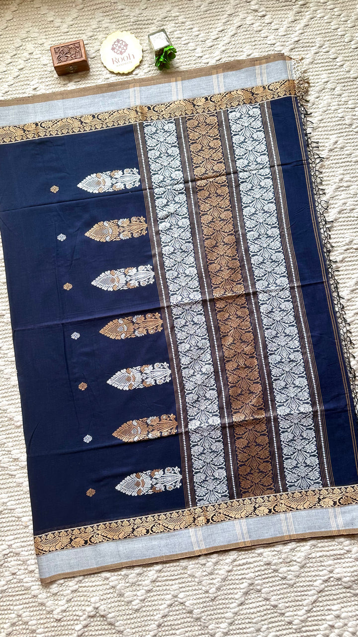 BENGAL PHULIA HANDLOOM COTTON SAREE-039