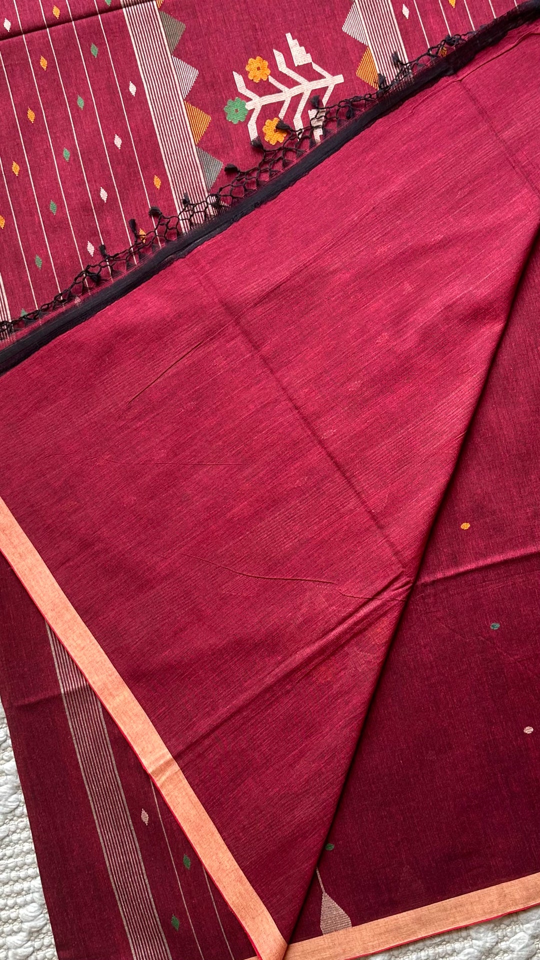 BENGAL PHULIA HANDLOOM COTTON SAREE-045