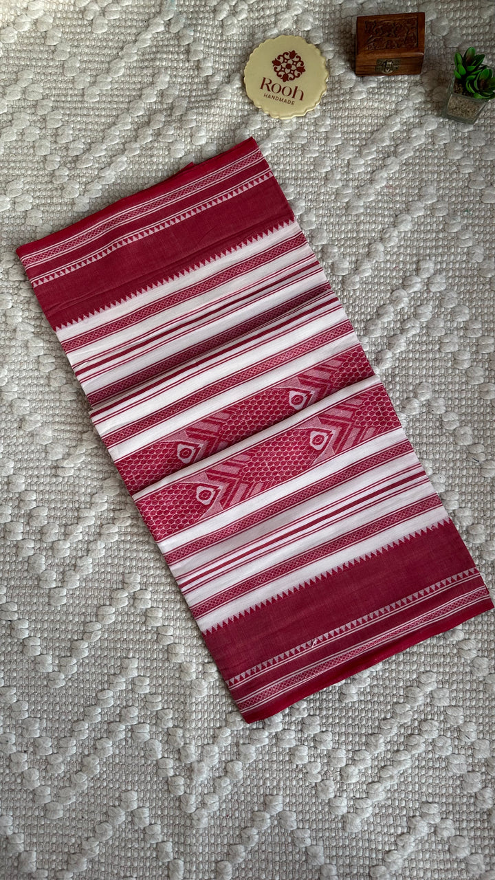 DHANIAKHALI BENGAL HANDLOOM COTTON SAREE-034