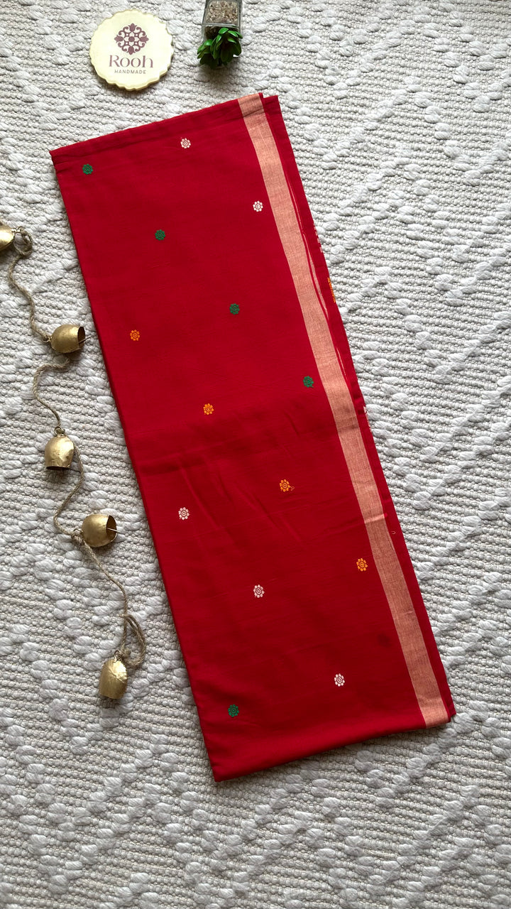 BENGAL PHULIA HANDLOOM COTTON SAREE-043