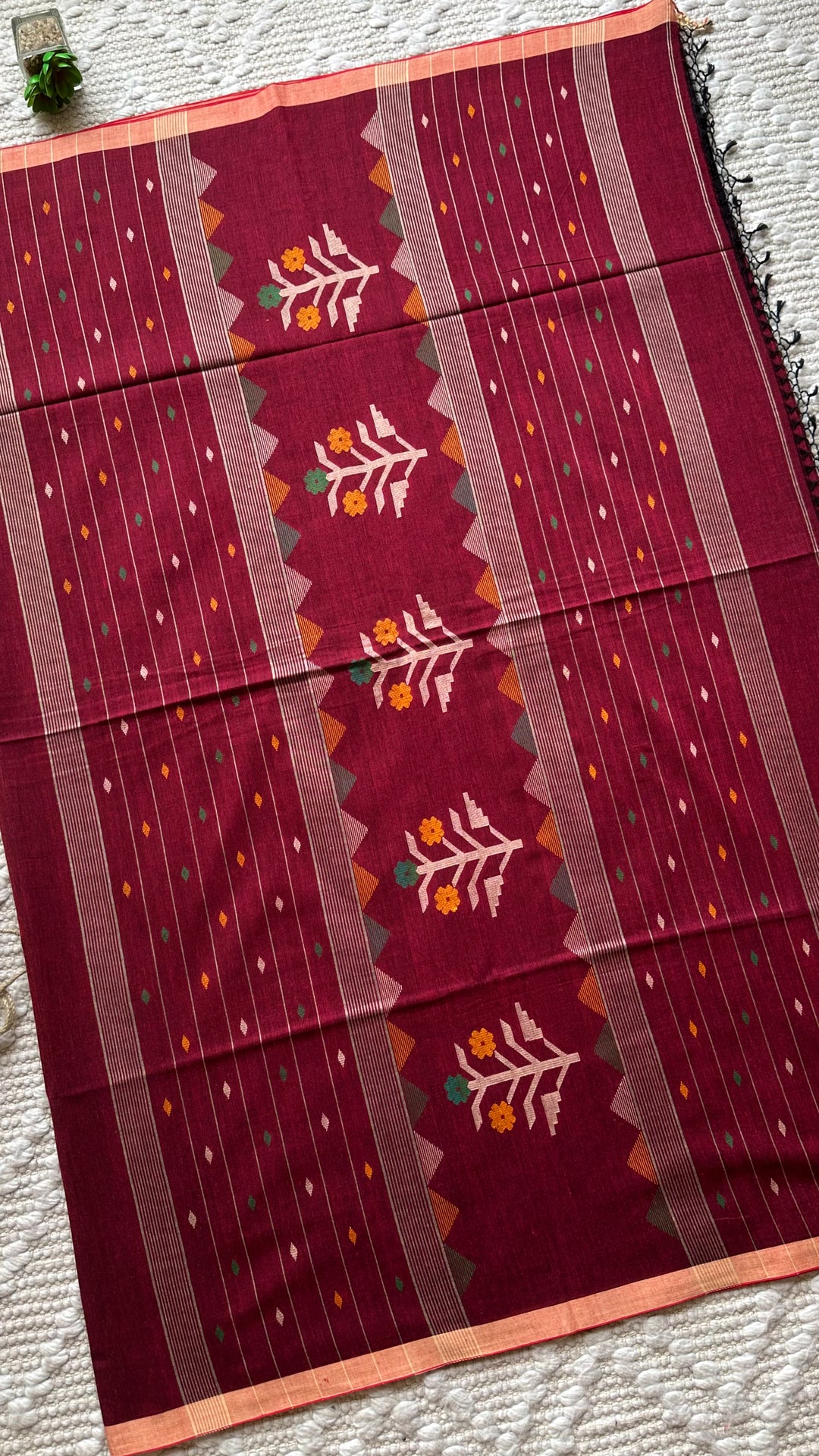 BENGAL PHULIA HANDLOOM COTTON SAREE-045