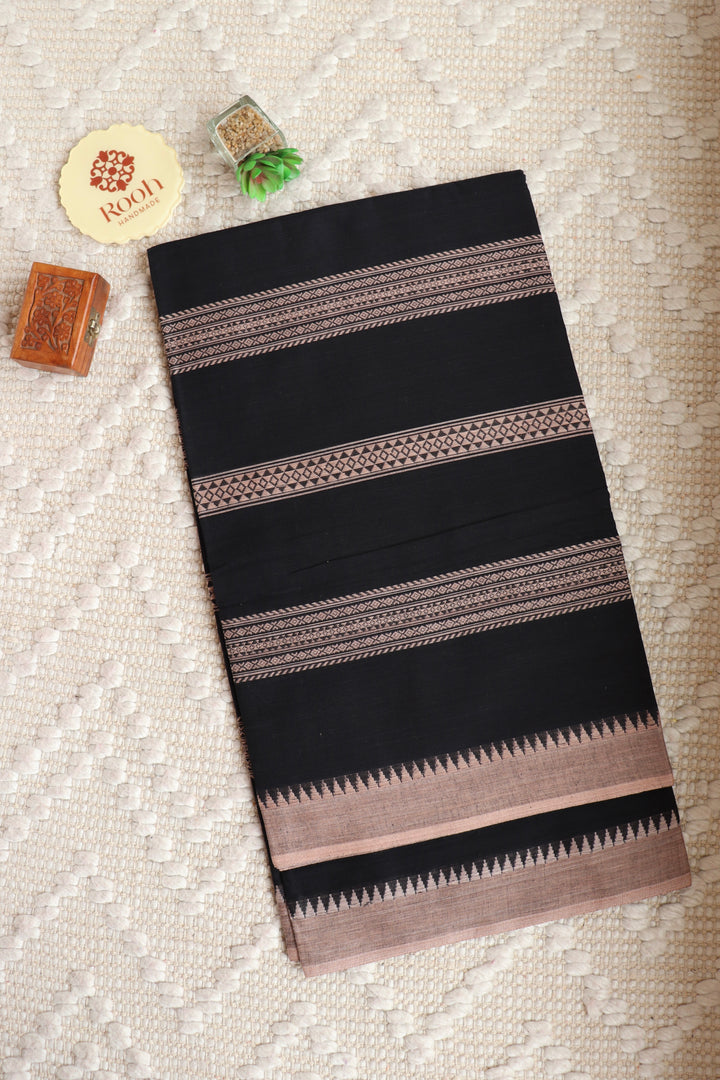 DHANIAKHALI BENGAL HANDLOOM COTTON SAREE-023