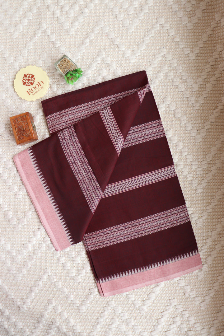 DHANIAKHALI BENGAL HANDLOOM COTTON SAREE-021