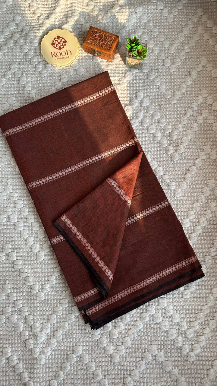 DHANIAKHALI BENGAL HANDLOOM COTTON SAREE-040