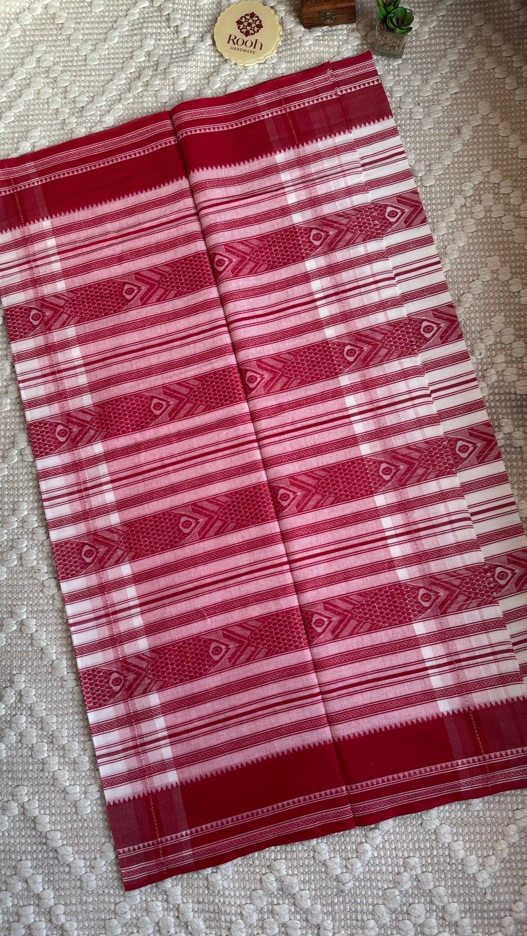 DHANIAKHALI BENGAL HANDLOOM COTTON SAREE-034