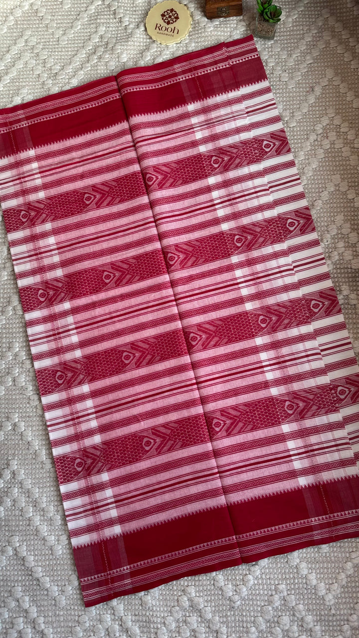 DHANIAKHALI BENGAL HANDLOOM COTTON SAREE-034