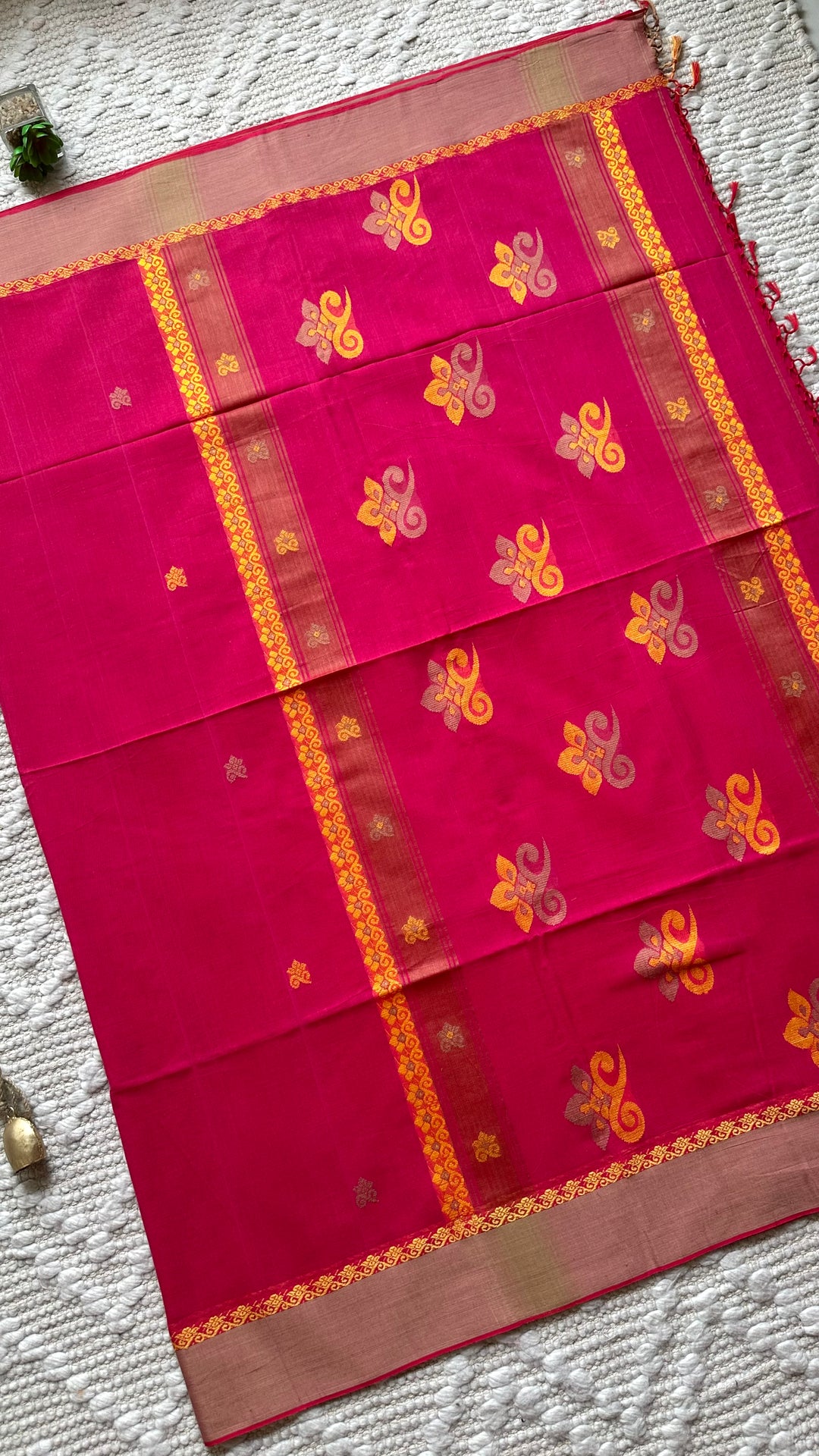 BENGAL PHULIA HANDLOOM COTTON SAREE-048