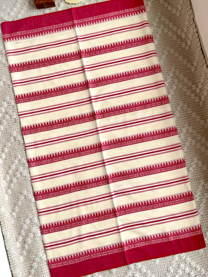 DHANIAKHALI BENGAL HANDLOOM COTTON SAREE-025
