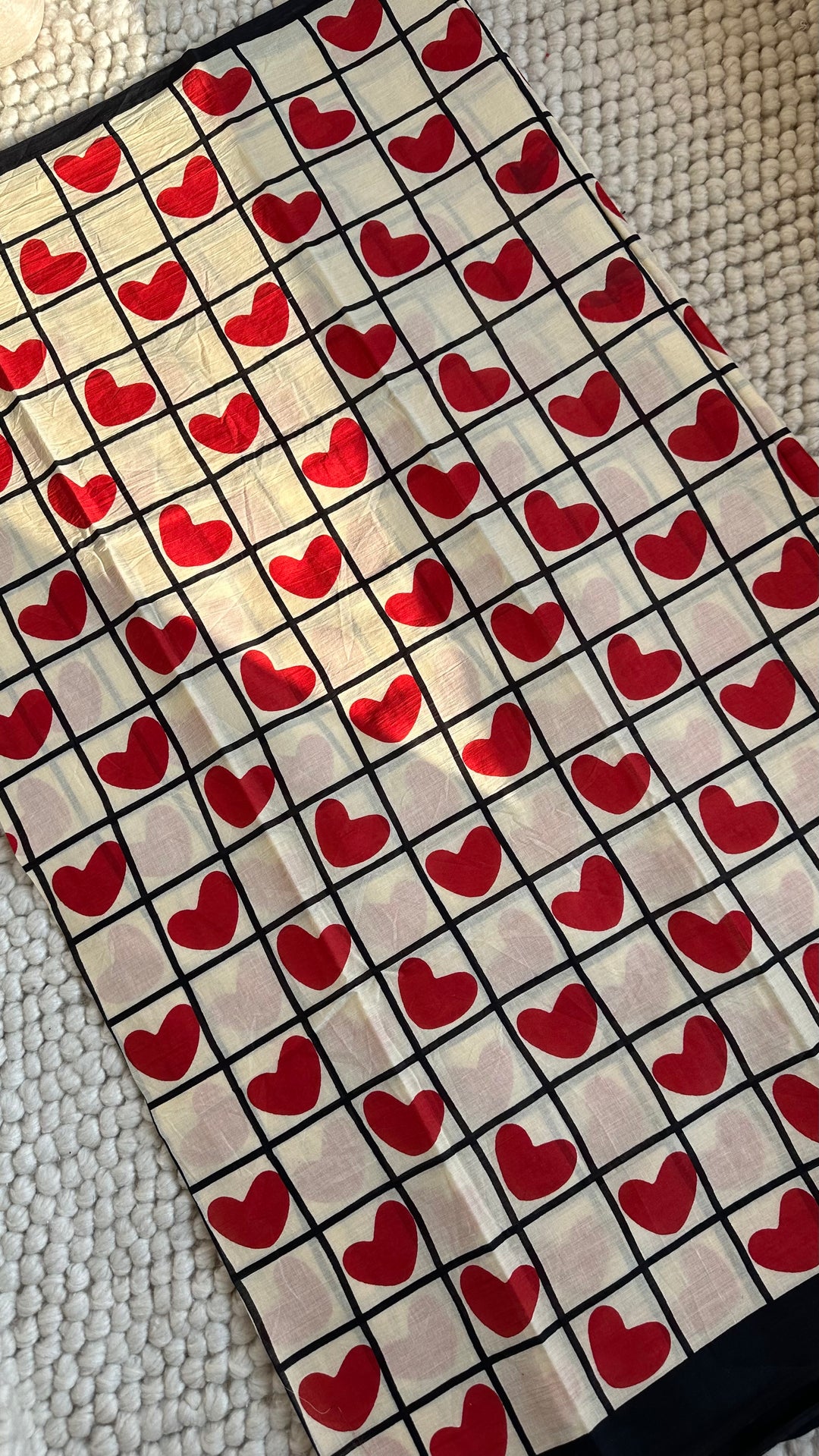 DILBARO - QUIRKY BAGRU HAND BLOCK PRINTED SOFT MULMUL COTTON SAREE