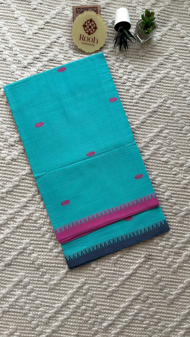DHANIAKHALI BENGAL HANDLOOM COTTON SAREE-010