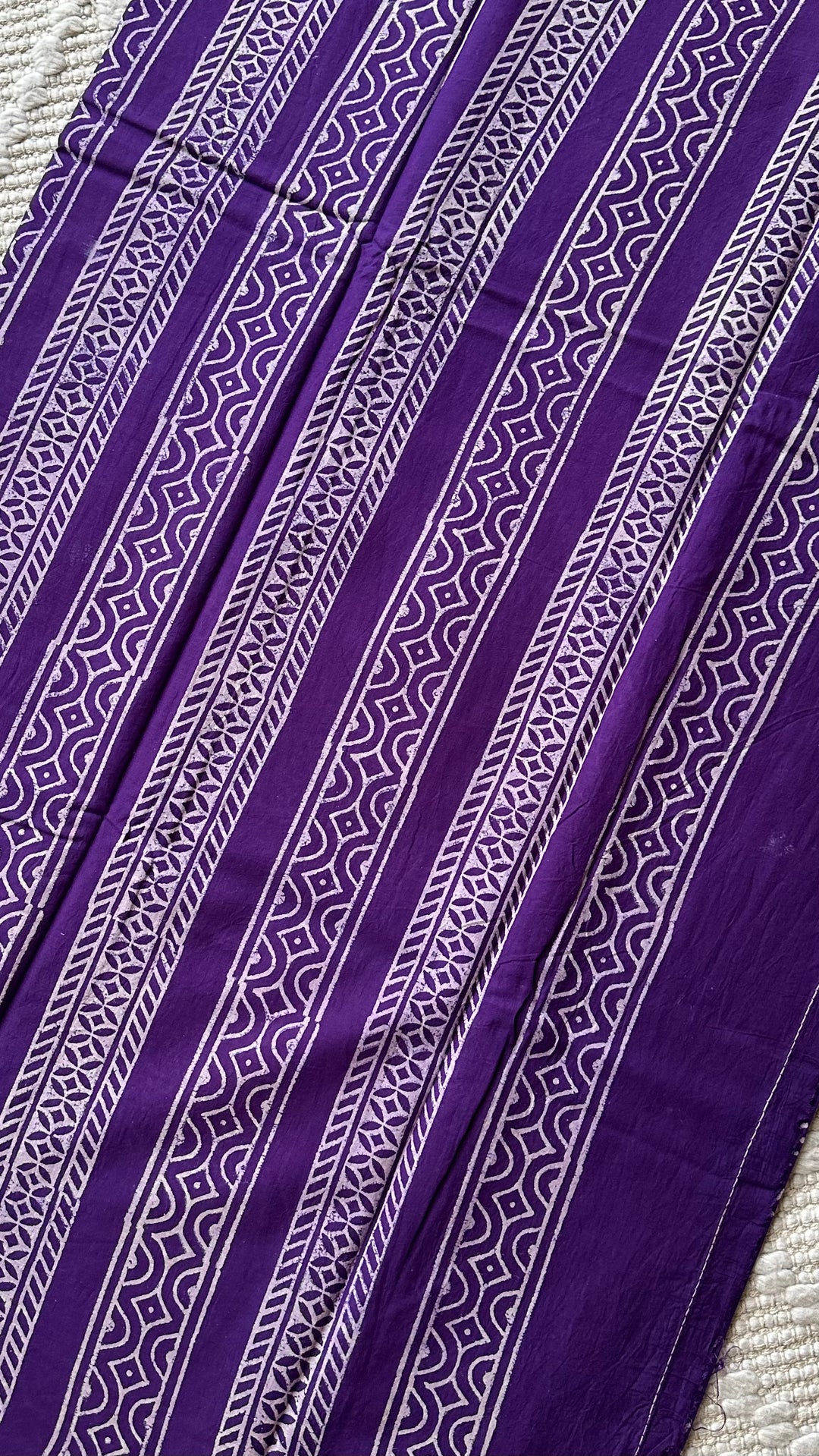 BAGRU HAND BLOCK PRINTED SOFT MULMUL COTTON SAREE- 068