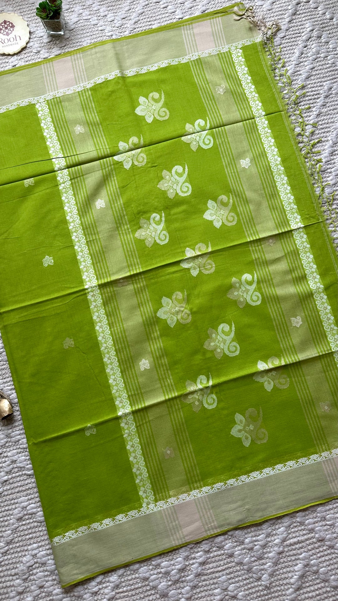 BENGAL PHULIA HANDLOOM COTTON SAREE-050