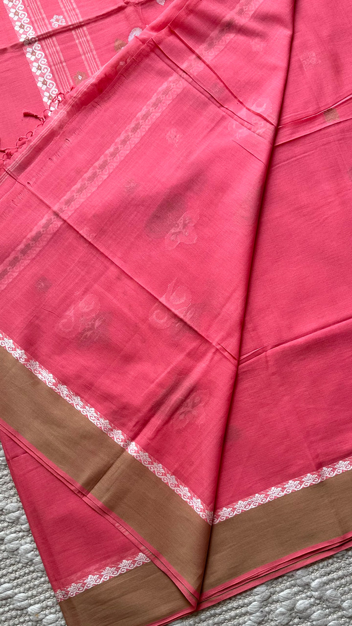BENGAL PHULIA HANDLOOM COTTON SAREE-049