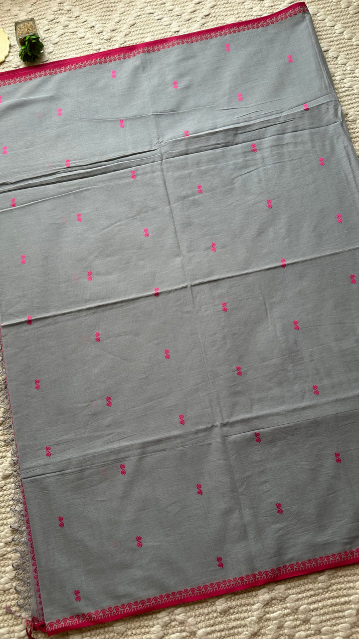 BENGAL PHULIA HANDLOOM COTTON SAREE-046