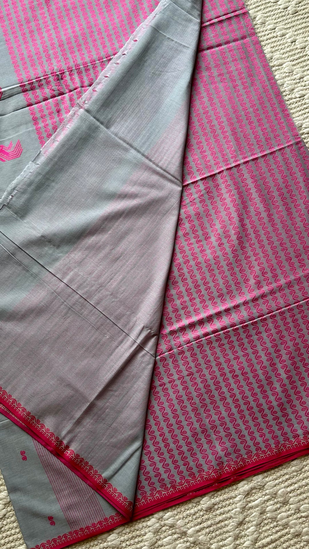 BENGAL PHULIA HANDLOOM COTTON SAREE-046