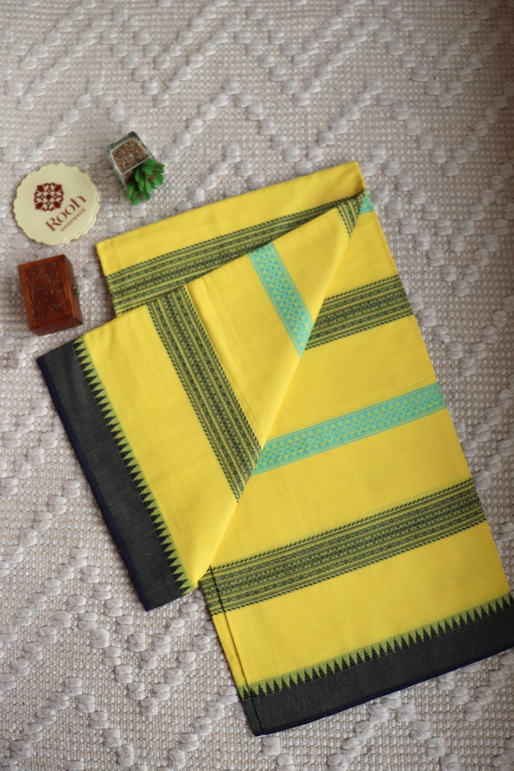 DHANIAKHALI BENGAL HANDLOOM COTTON SAREE-018