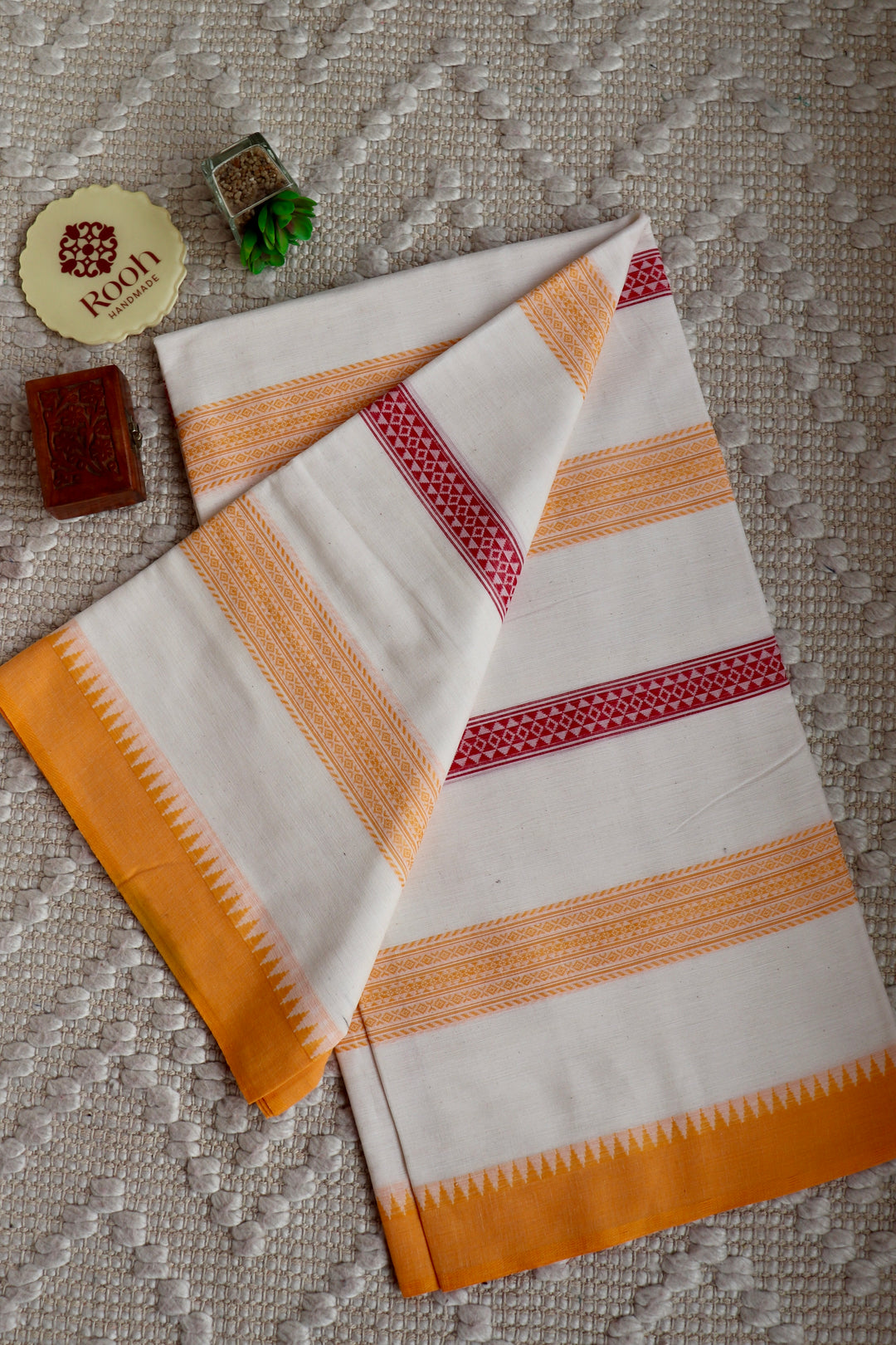 DHANIAKHALI BENGAL HANDLOOM COTTON SAREE-024