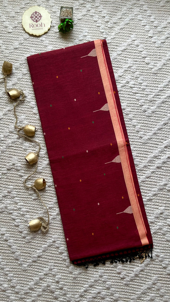BENGAL PHULIA HANDLOOM COTTON SAREE-045