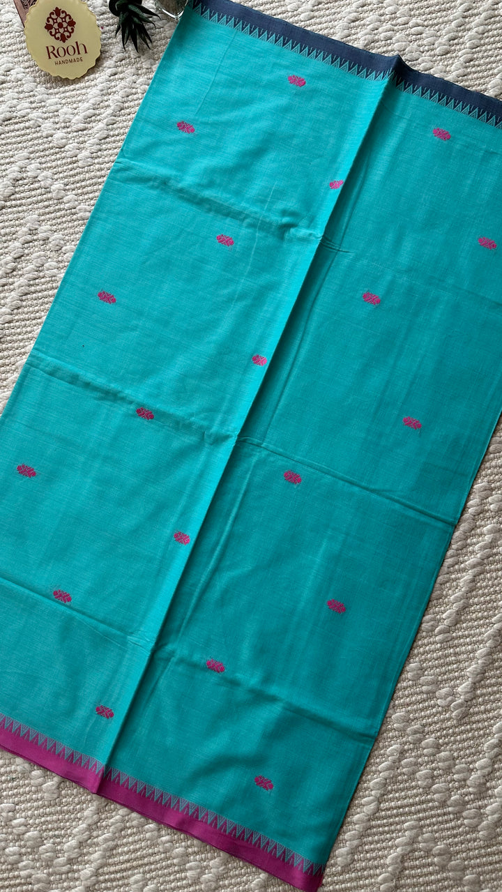 DHANIAKHALI BENGAL HANDLOOM COTTON SAREE-010