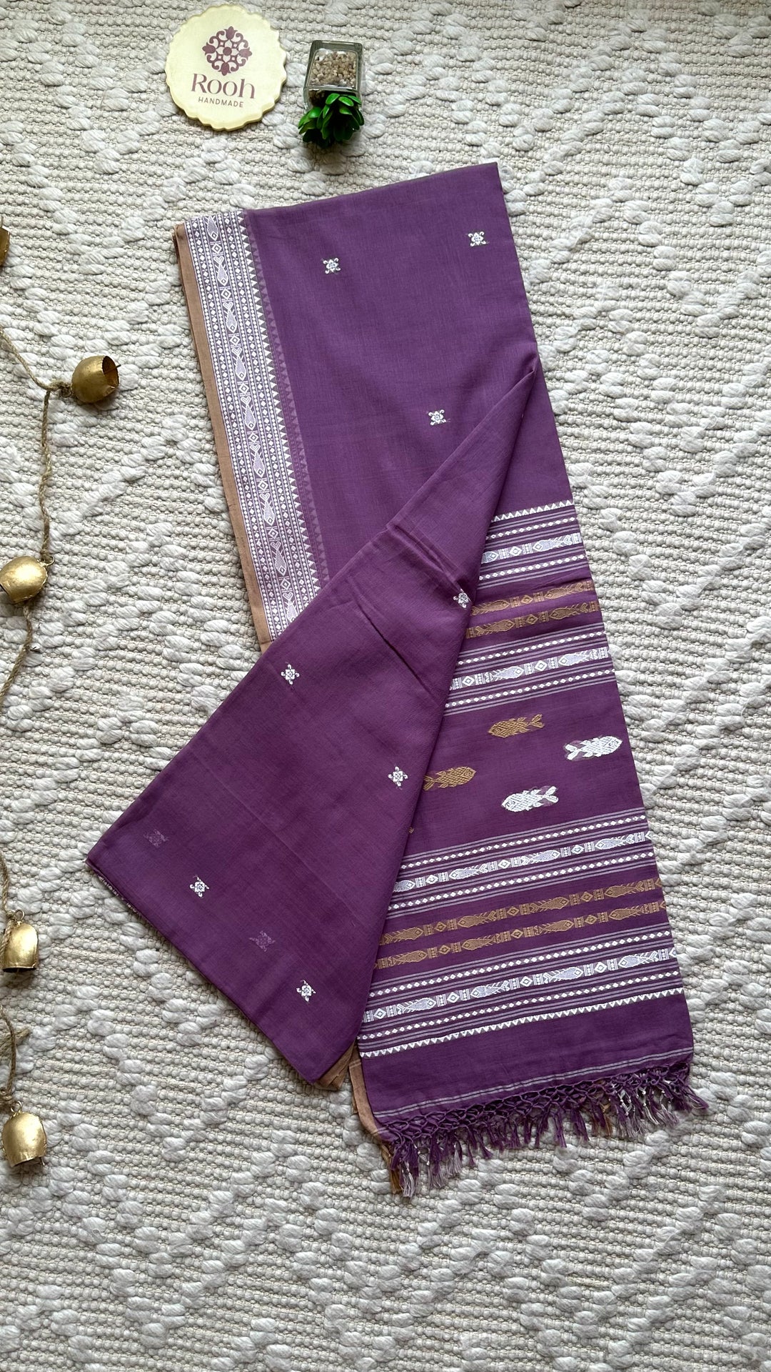 BENGAL PHULIA HANDLOOM COTTON SAREE-042
