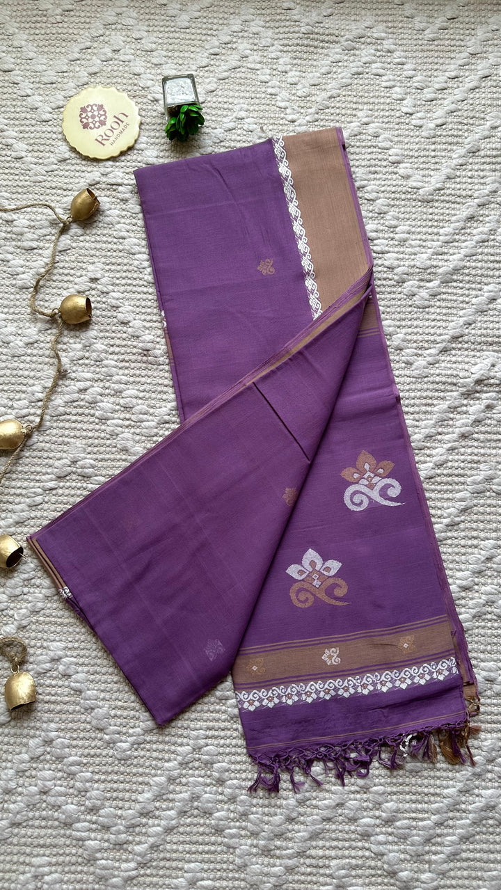BENGAL PHULIA HANDLOOM COTTON SAREE-040