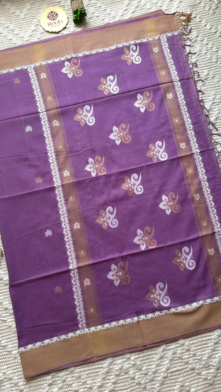 BENGAL PHULIA HANDLOOM COTTON SAREE-040