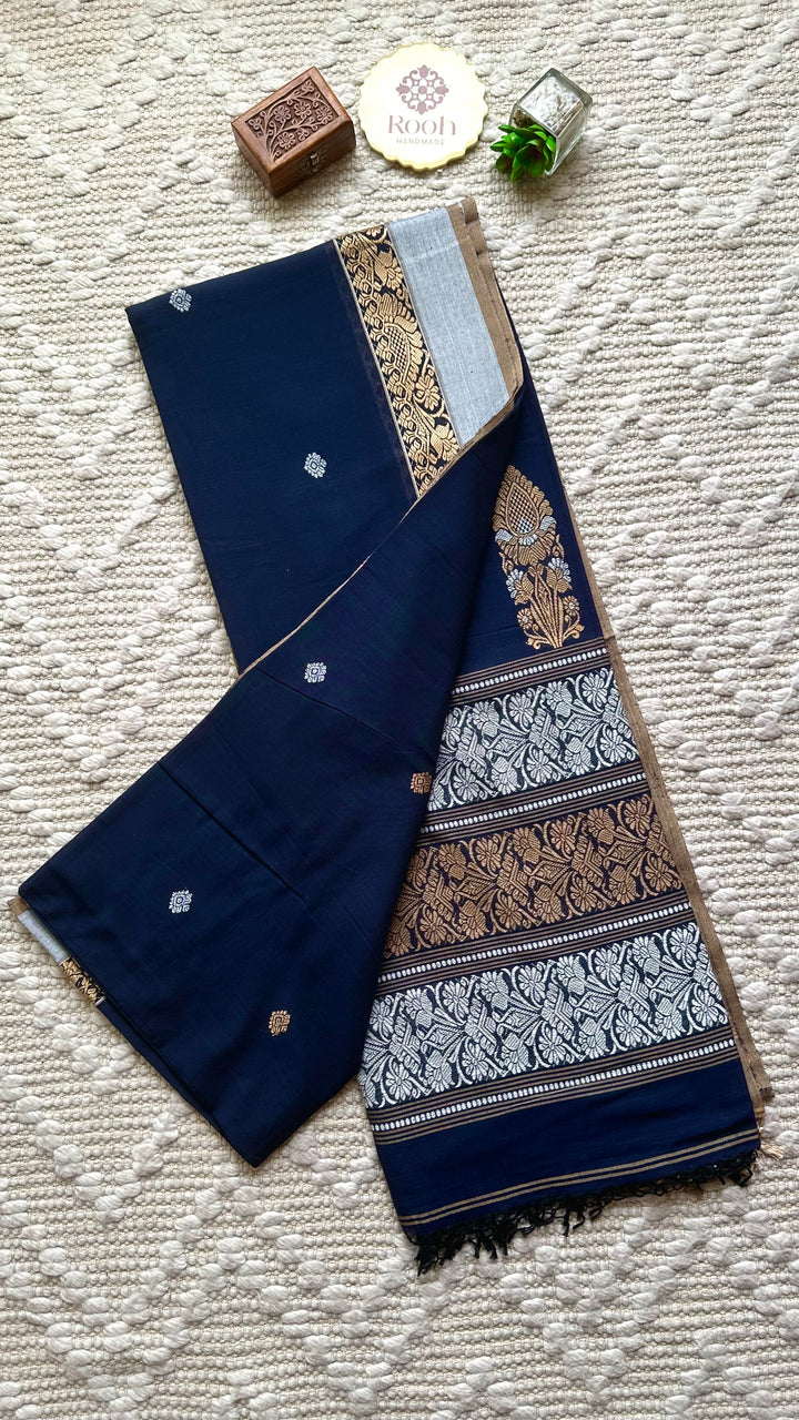 BENGAL PHULIA HANDLOOM COTTON SAREE-039