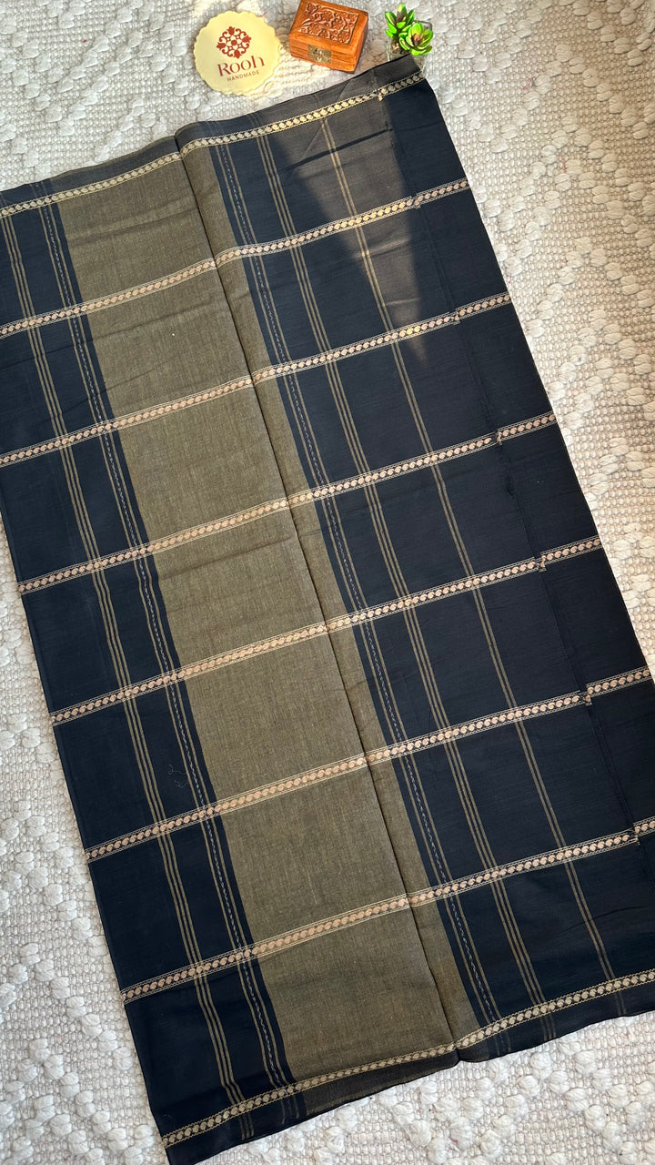 DHANIAKHALI BENGAL HANDLOOM COTTON SAREE-039