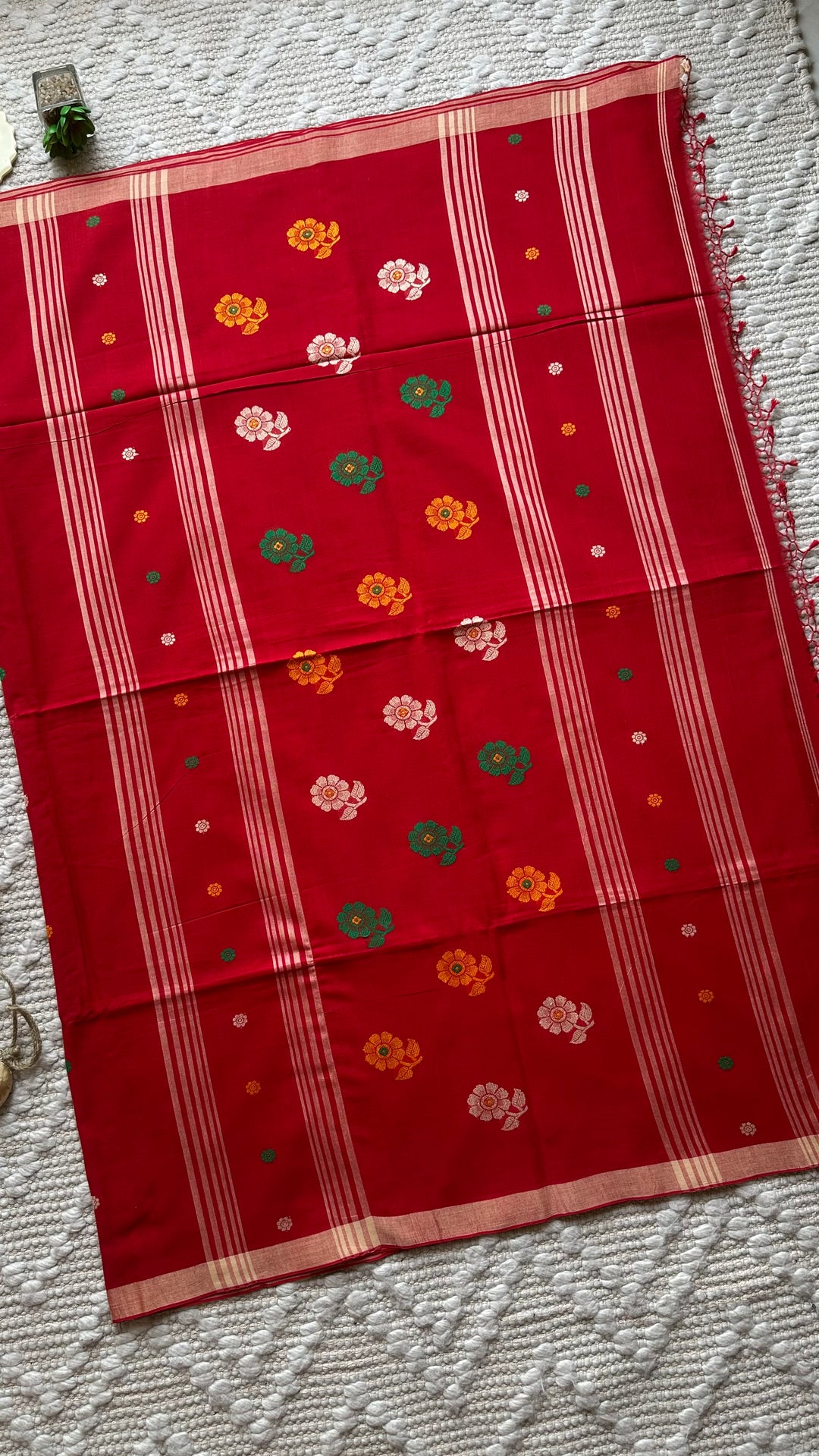 BENGAL PHULIA HANDLOOM COTTON SAREE-043