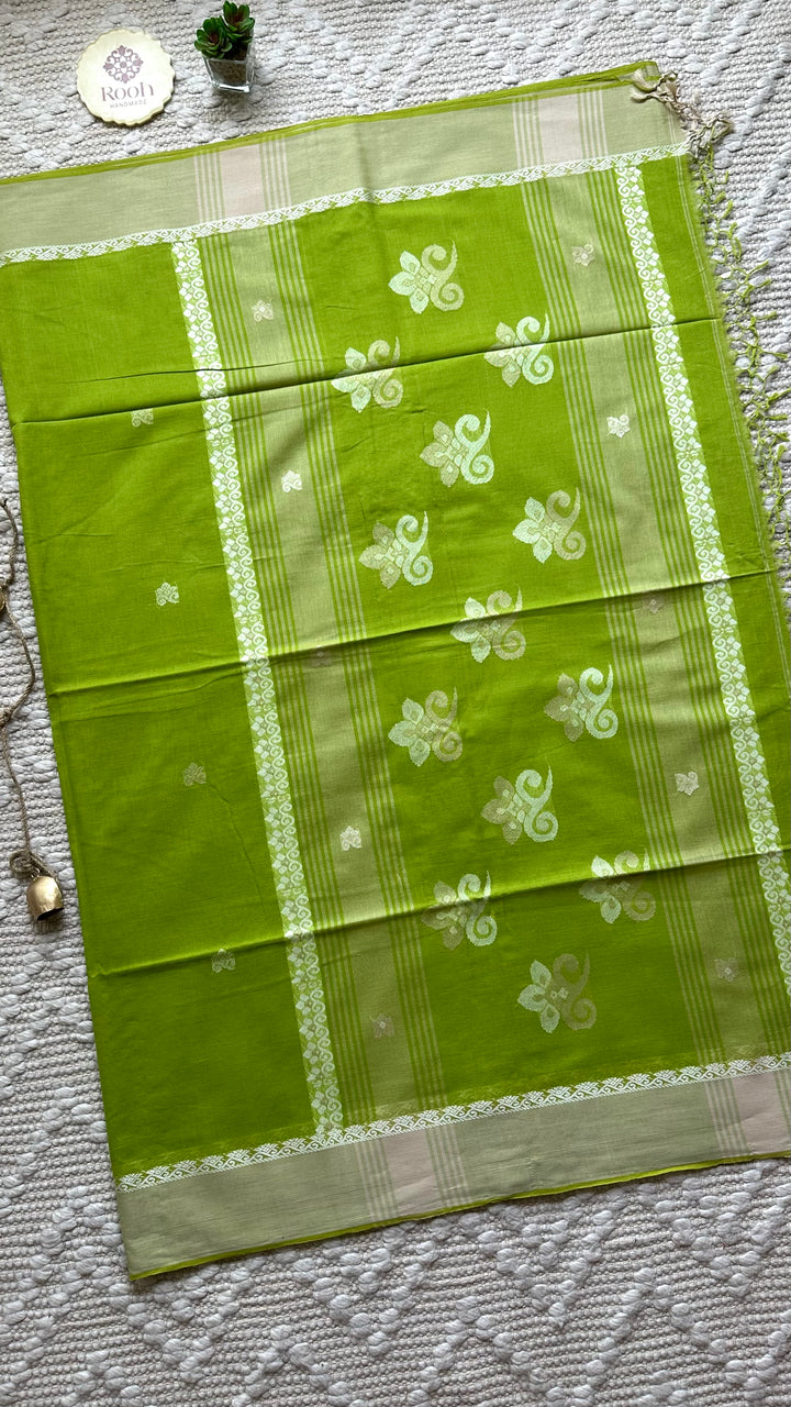 BENGAL PHULIA HANDLOOM COTTON SAREE-050