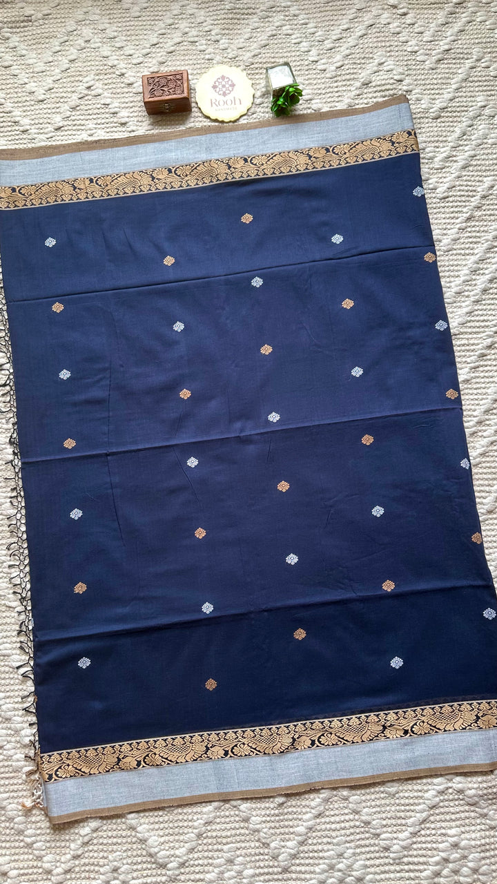 BENGAL PHULIA HANDLOOM COTTON SAREE-039
