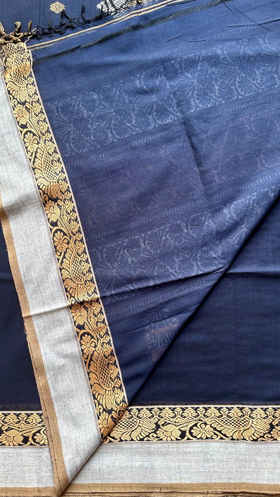 BENGAL PHULIA HANDLOOM COTTON SAREE-039