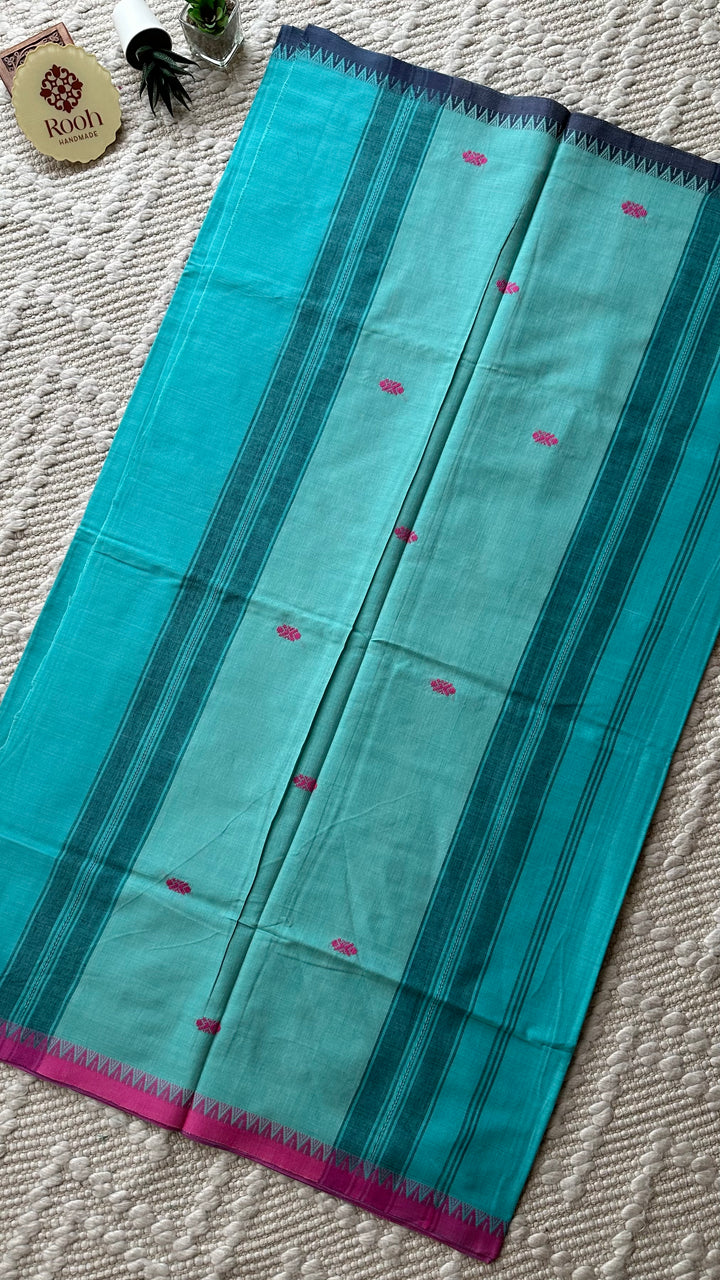DHANIAKHALI BENGAL HANDLOOM COTTON SAREE-010