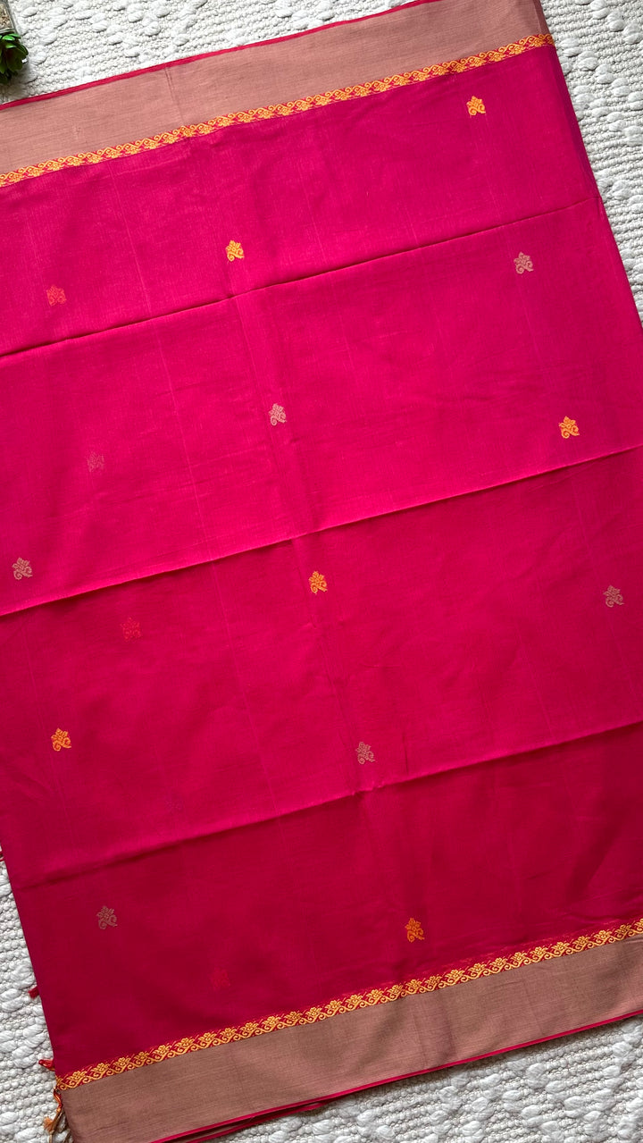 BENGAL PHULIA HANDLOOM COTTON SAREE-048