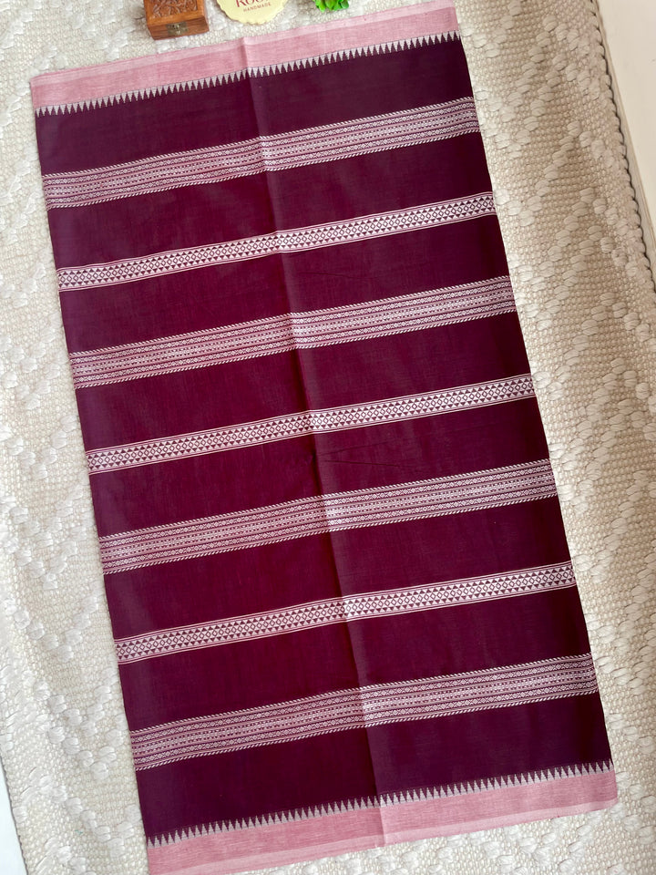 DHANIAKHALI BENGAL HANDLOOM COTTON SAREE-021