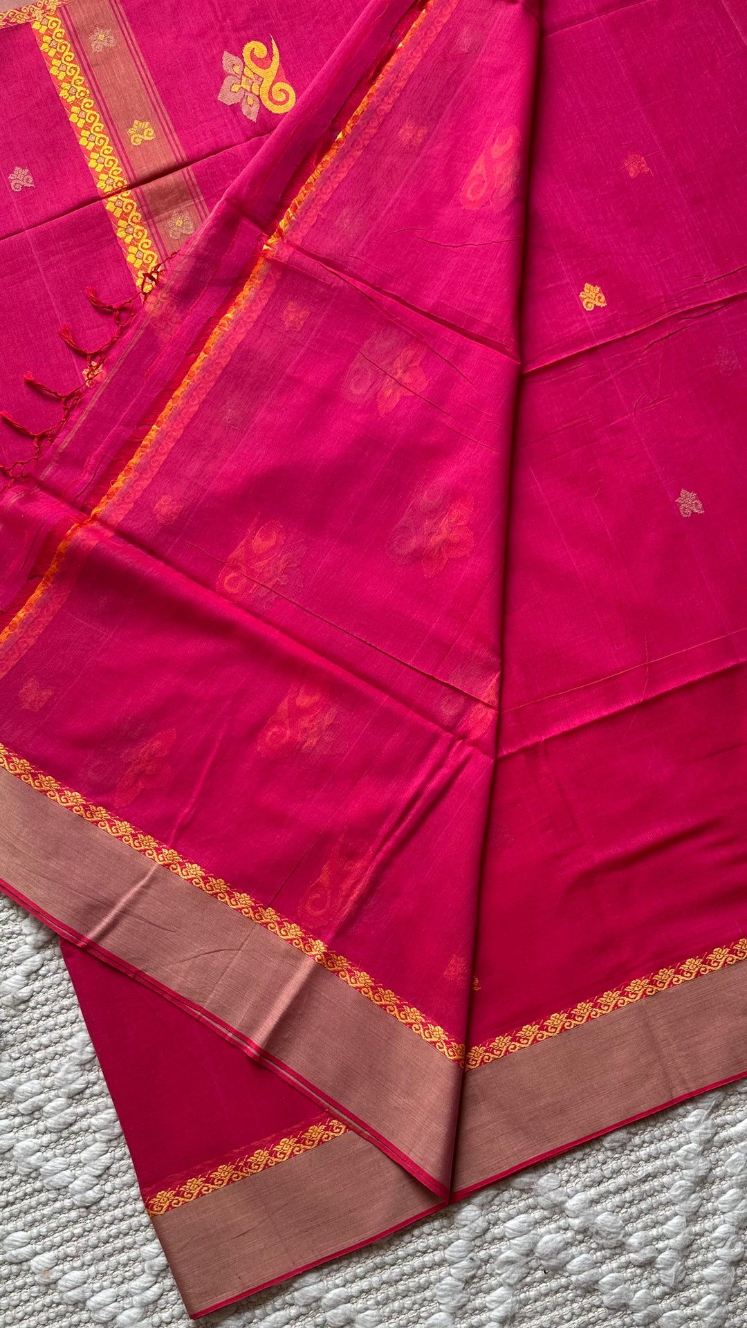 BENGAL PHULIA HANDLOOM COTTON SAREE-048