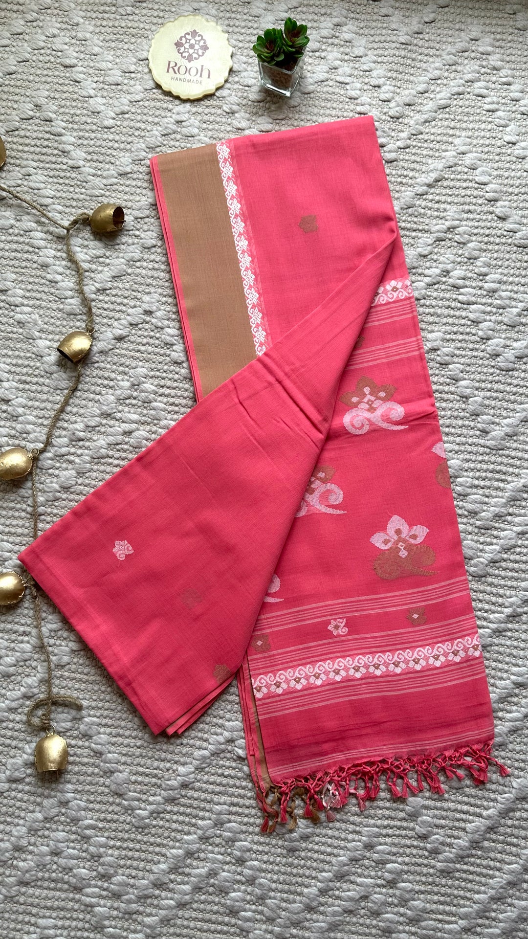 BENGAL PHULIA HANDLOOM COTTON SAREE-049