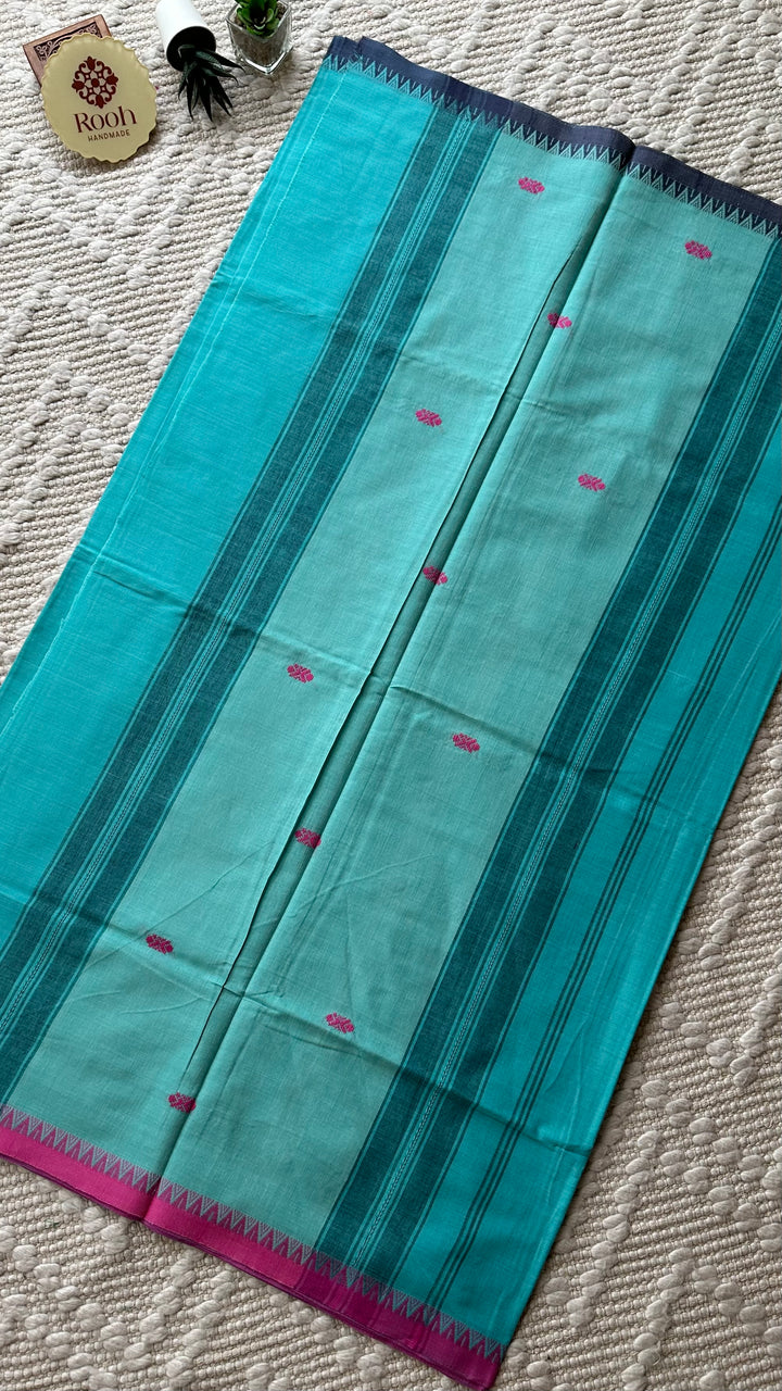 DHANIAKHALI BENGAL HANDLOOM COTTON SAREE-010