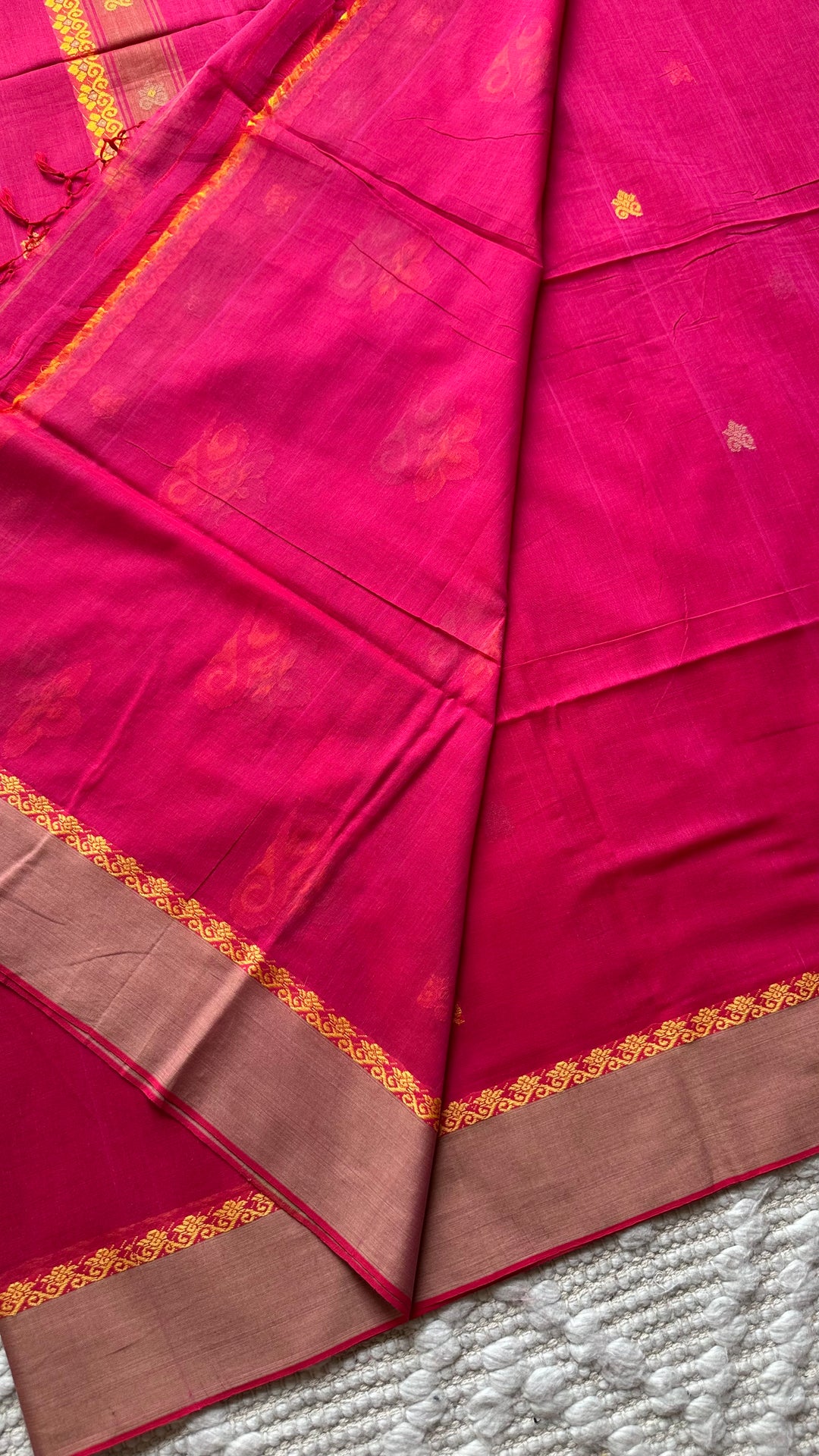 BENGAL PHULIA HANDLOOM COTTON SAREE-048