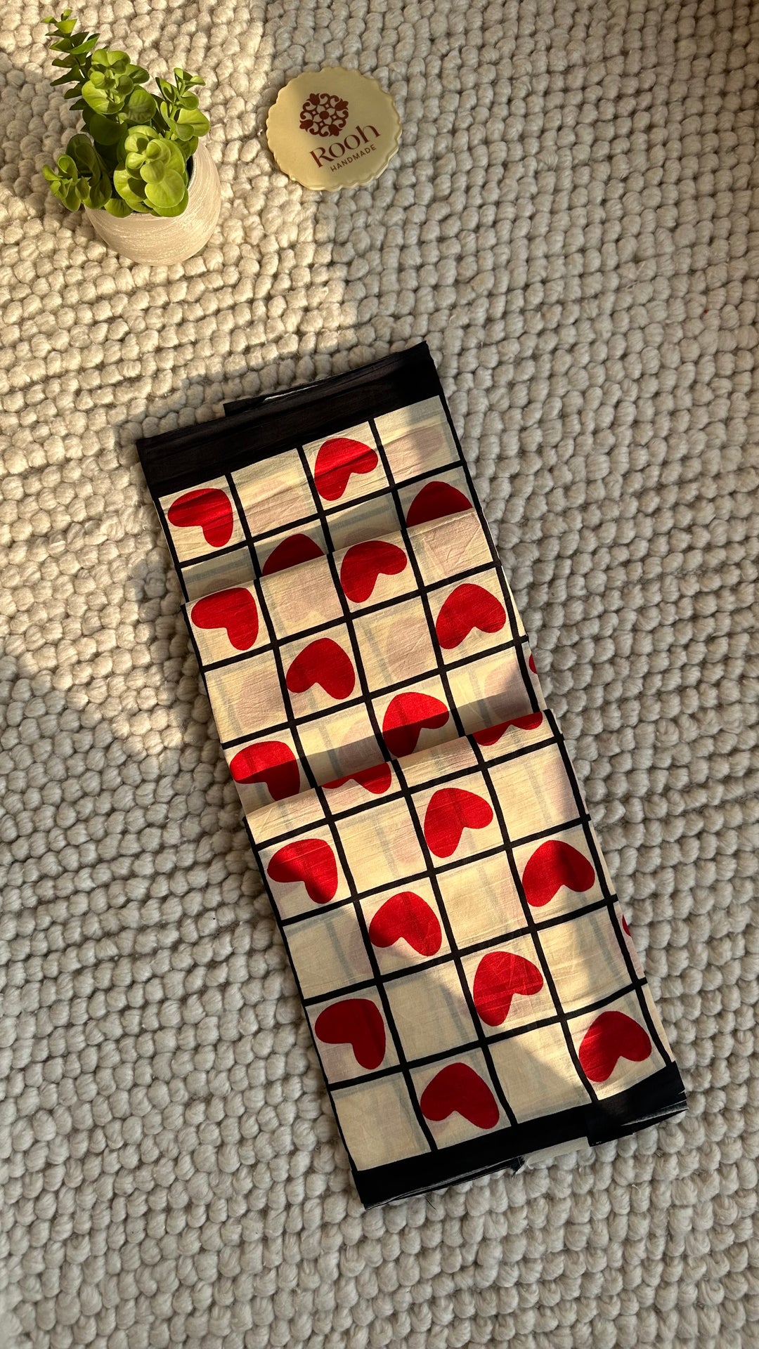 DILBARO - QUIRKY BAGRU HAND BLOCK PRINTED SOFT MULMUL COTTON SAREE