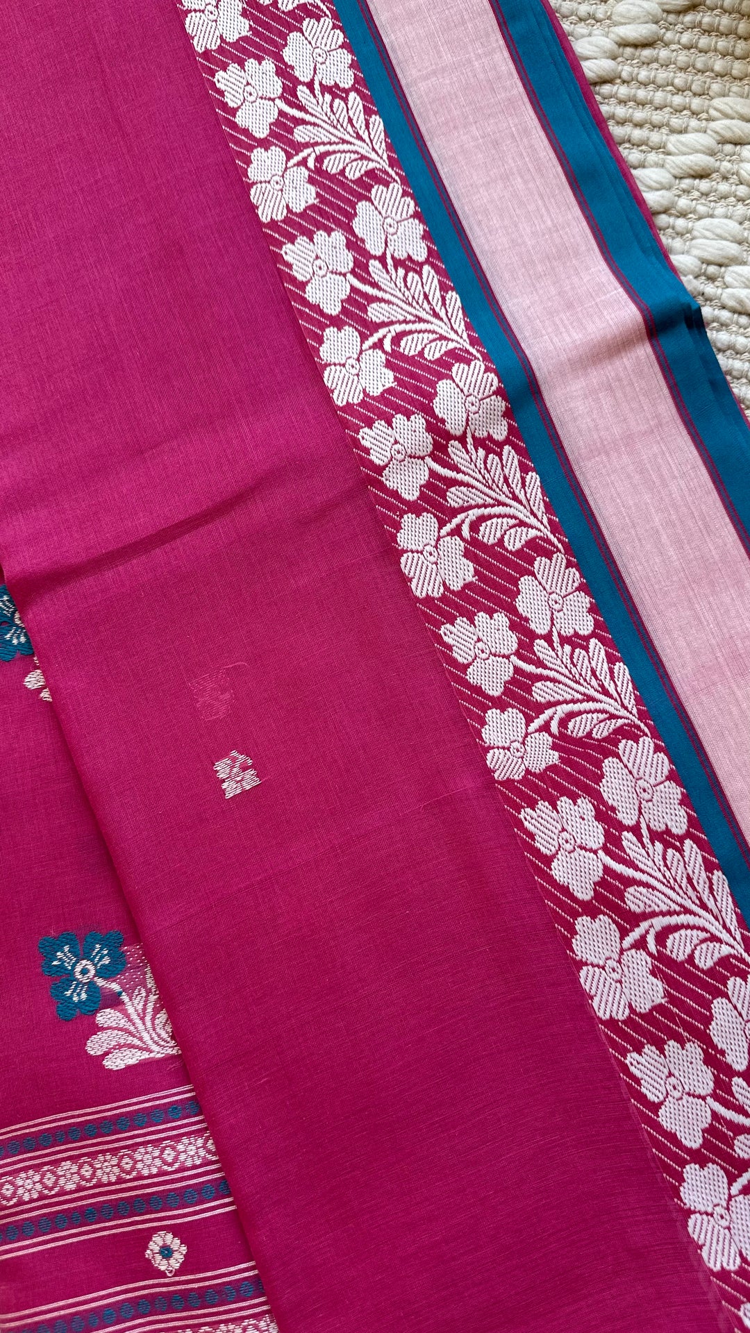 BENGAL PHULIA HANDLOOM COTTON SAREE-018