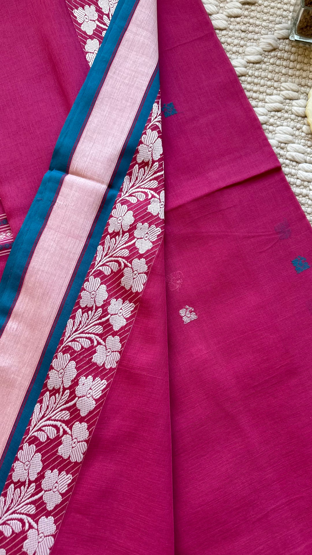 BENGAL PHULIA HANDLOOM COTTON SAREE-018
