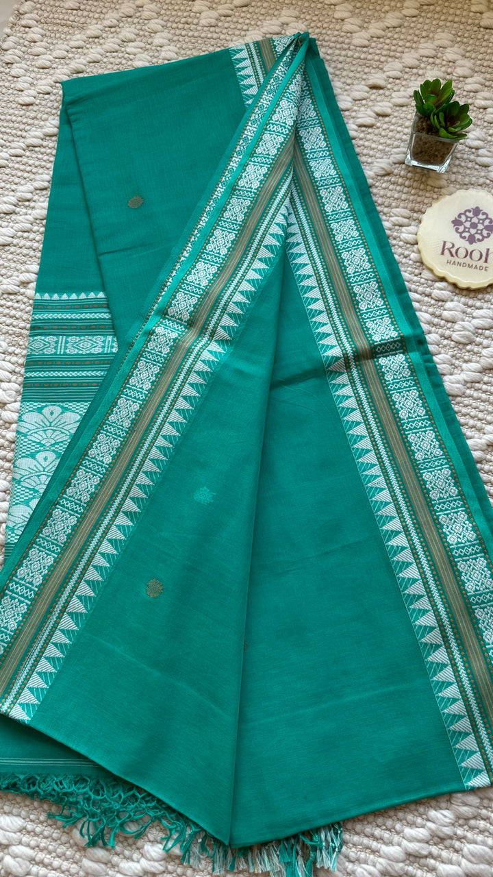 BENGAL PHULIA HANDLOOM COTTON SAREE-015