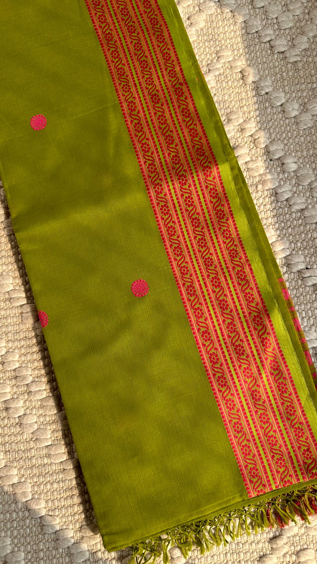 BENGAL PHULIA HANDLOOM COTTON SAREE-006