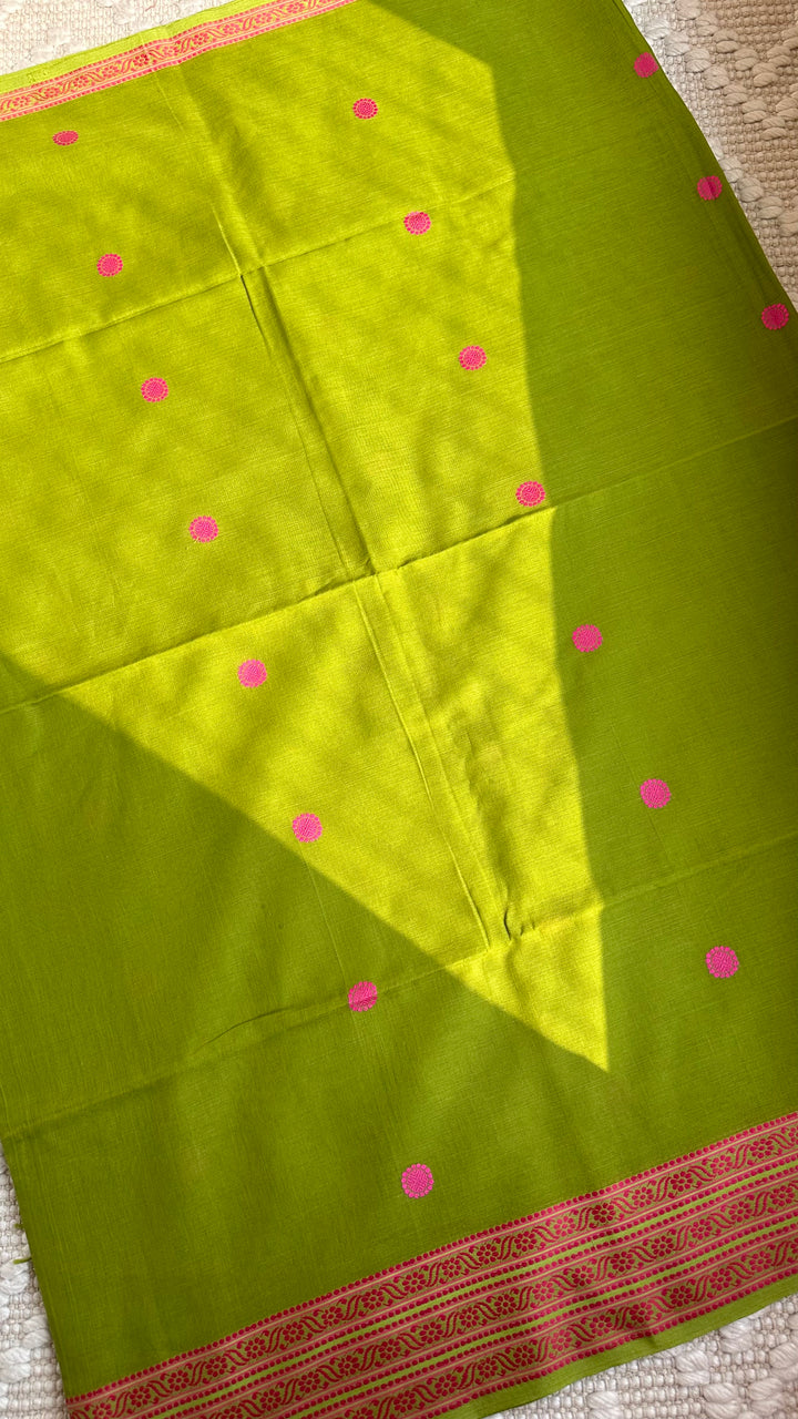 BENGAL PHULIA HANDLOOM COTTON SAREE-006