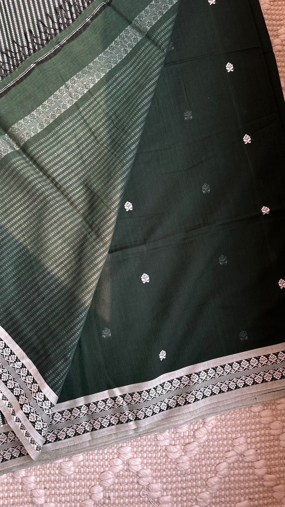 BENGAL PHULIA HANDLOOM COTTON SAREE-008