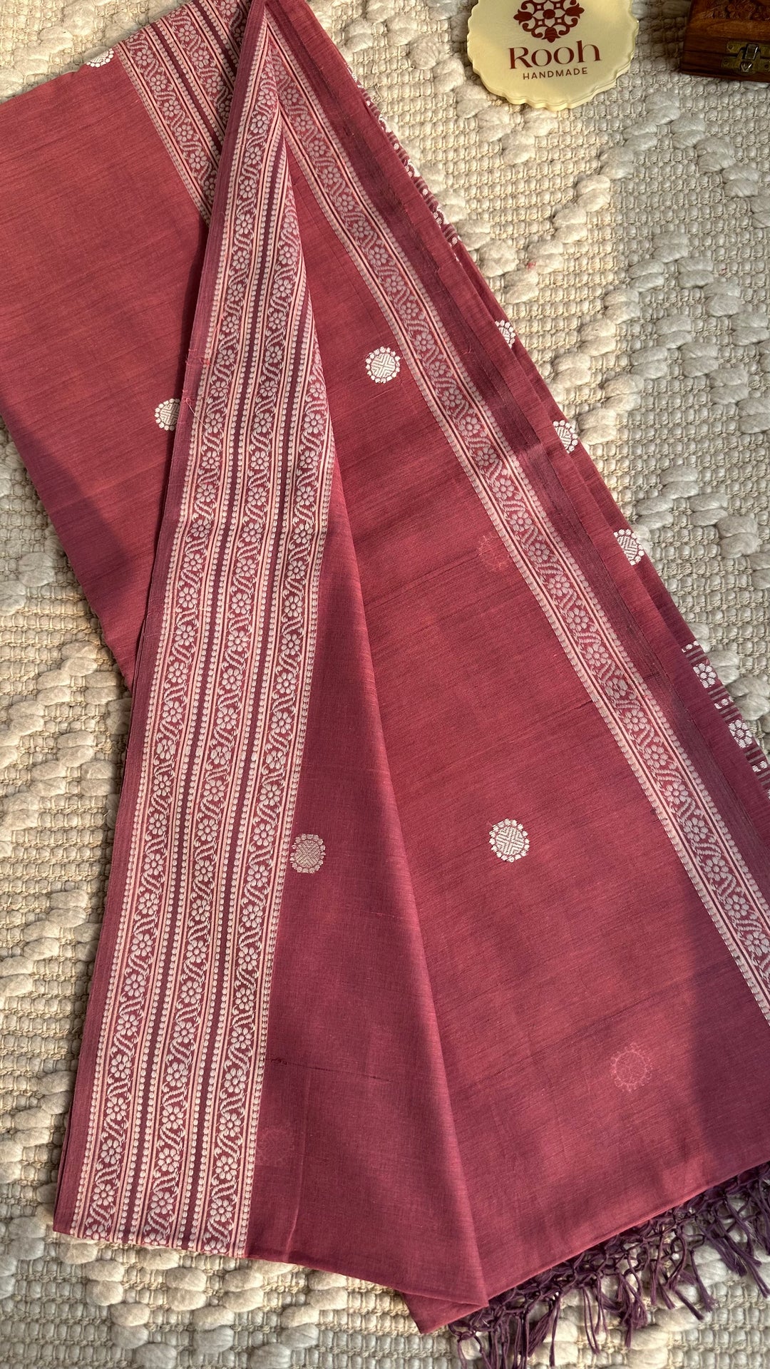 BENGAL PHULIA HANDLOOM COTTON SAREE-007